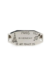 Givenchy Givenchy City Paris Silvery Double Finger Ring_Silvery