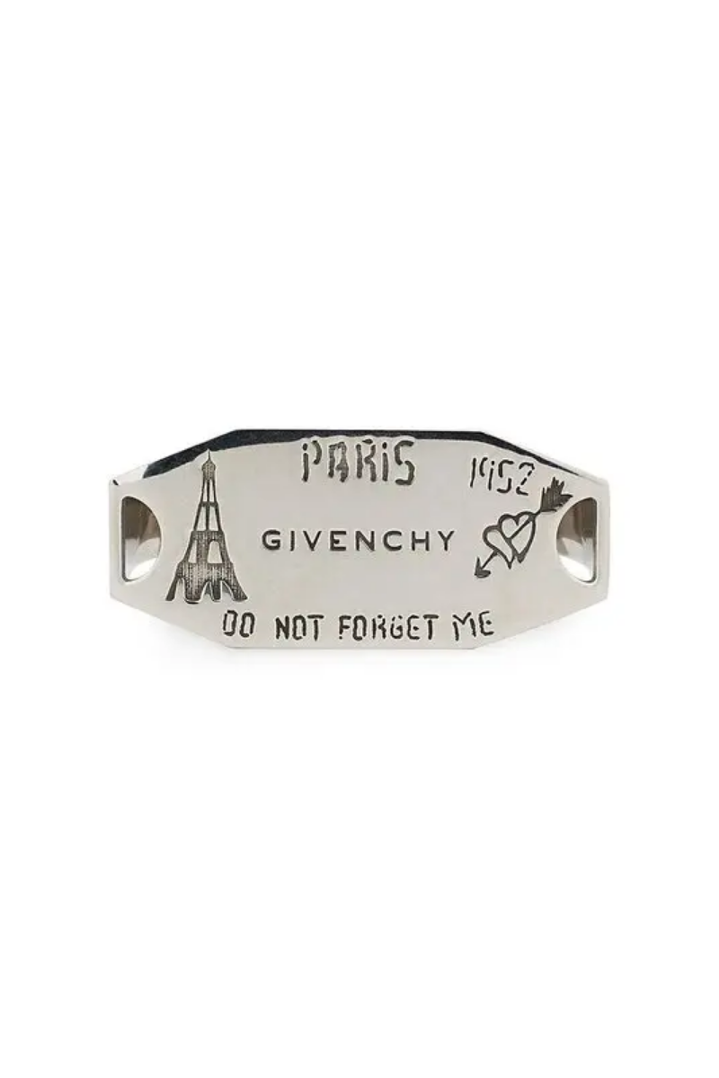Givenchy Givenchy City Paris Silvery Double Finger Ring_Silvery