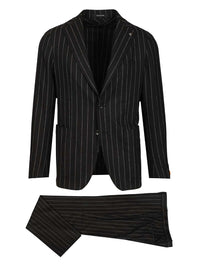 Tagliatore Tagliatore Men "Montecarlo" Pinstriped Suit