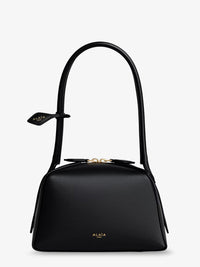 ALAIA Alaia Women Le Teckel Leather Shoulder Bag