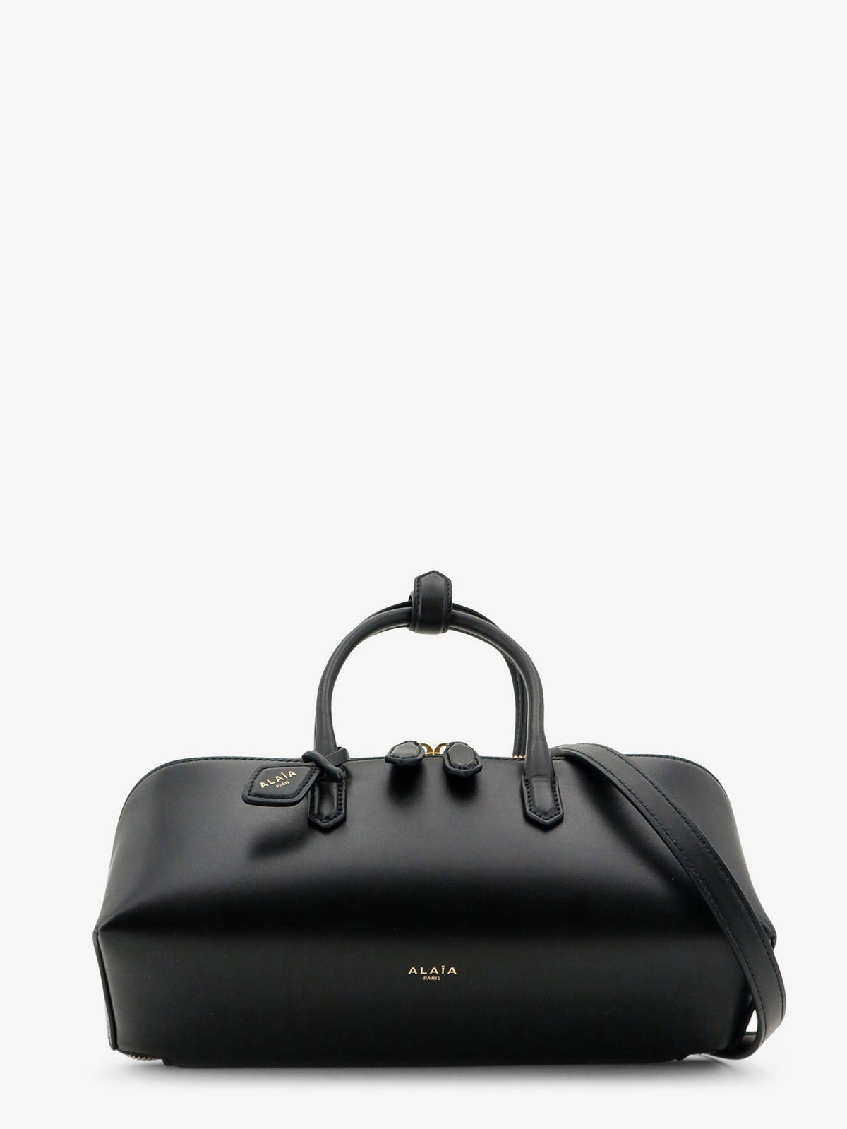 Alaia Women Delta Small Leather Handbag