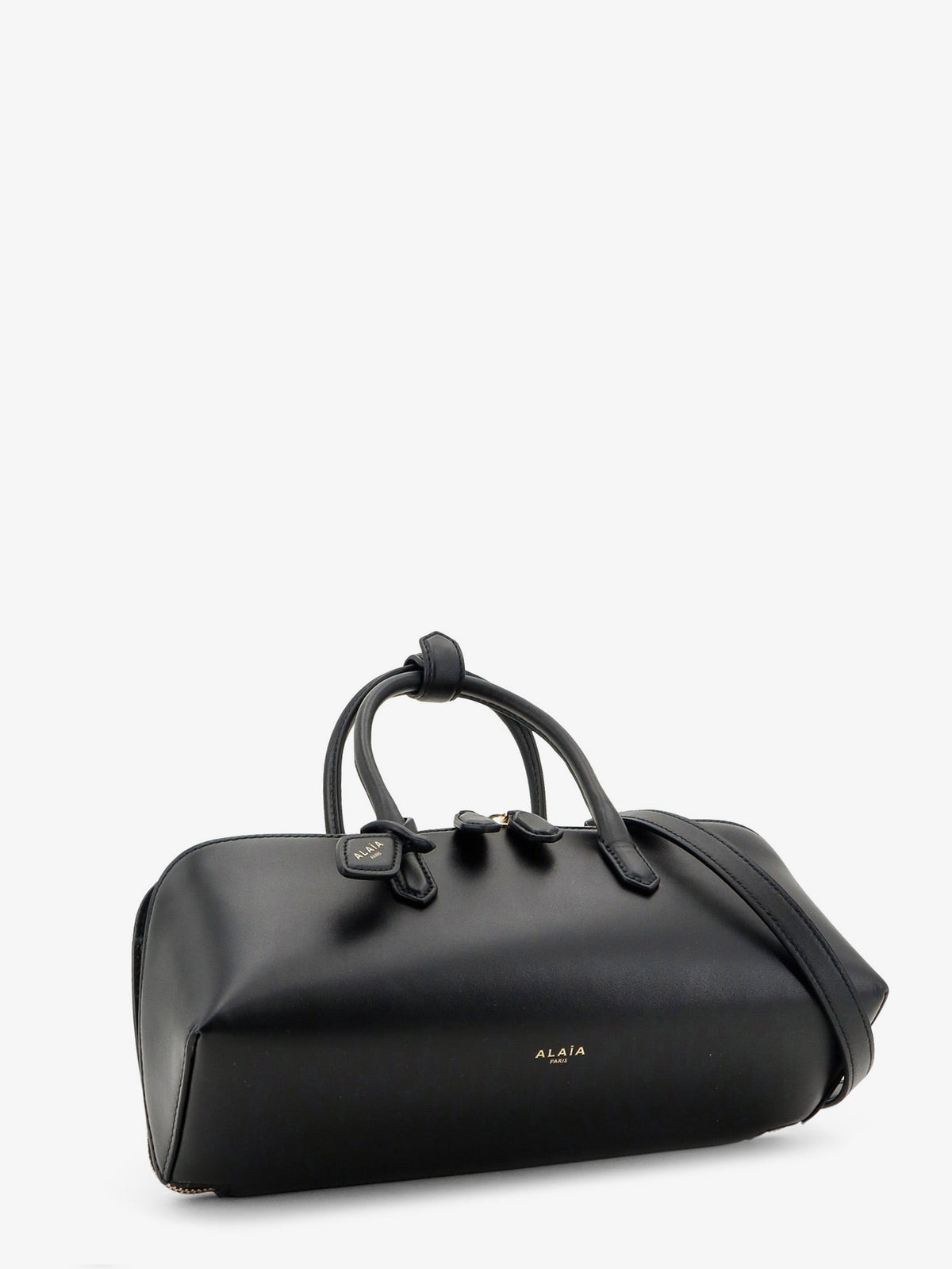 Alaia Women Delta Small Leather Handbag
