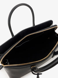 Alaia Women Delta Small Leather Handbag