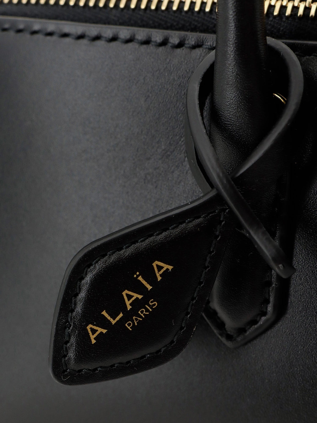 Alaia Women Delta Small Leather Handbag