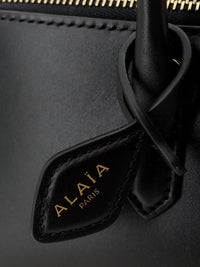 Alaia Women Delta Small Leather Handbag