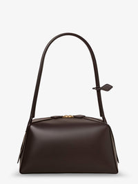 ALAIA Alaia Women Bouledogue Leather Shoulder Bag