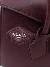 ALAIA Alaia Women Le Teckel Flap Leather Handbag