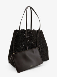 ALAIA Alaia Women Mina Hair-Calf Handbag
