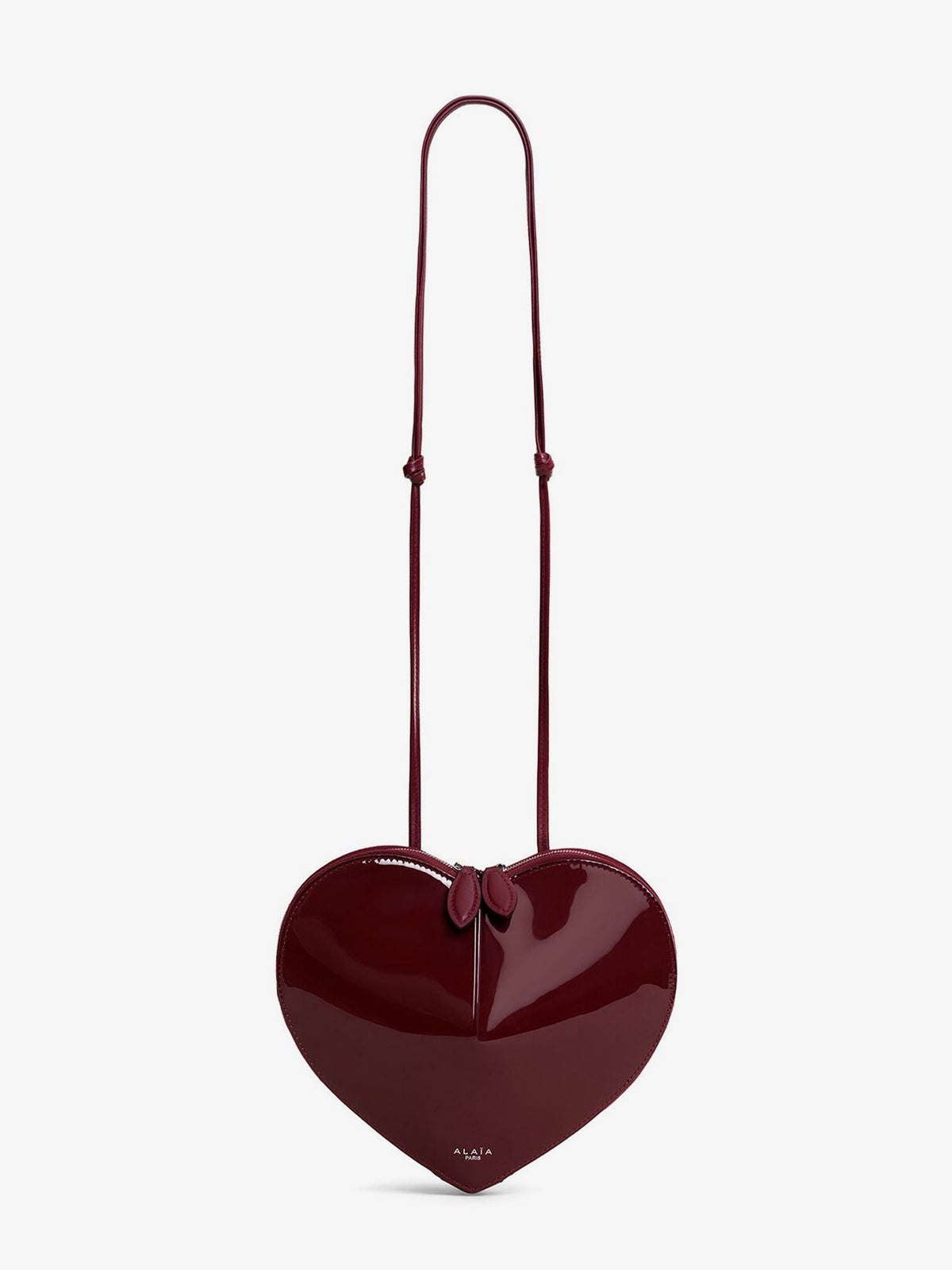 ALAIA Alaia Women Le Coeur Patent Leather Crossbody Bag