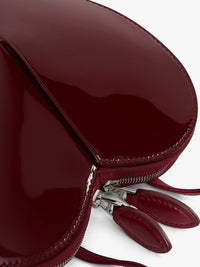 ALAIA Alaia Women Le Coeur Patent Leather Crossbody Bag