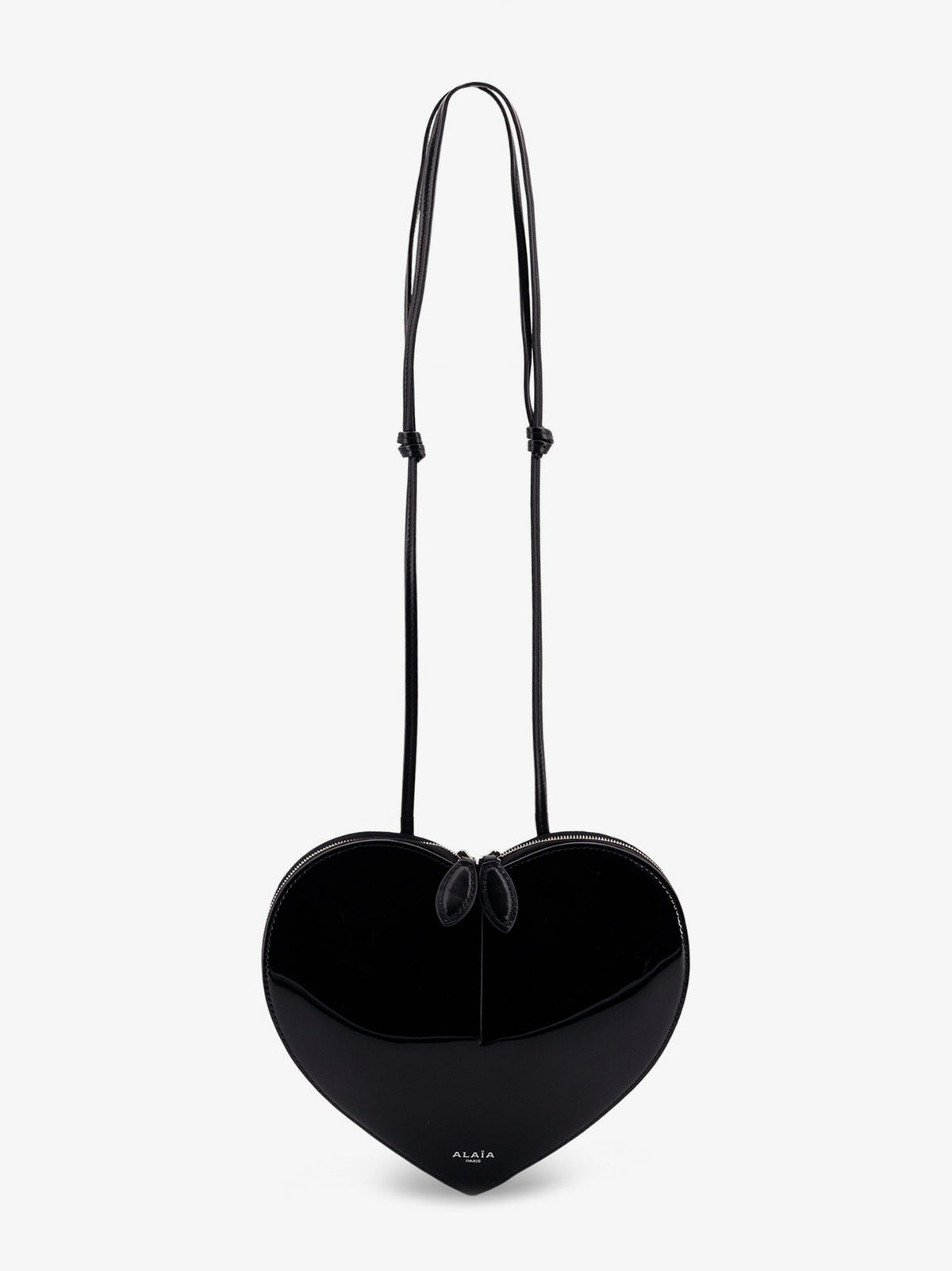 ALAIA Alaia Women Le Coeur Patent Leather Crossbody Bag