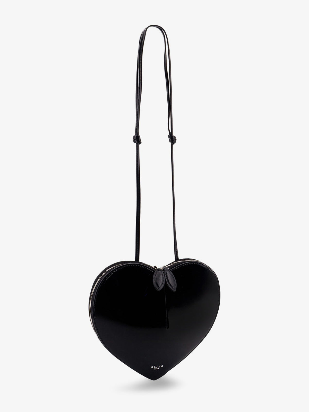 ALAIA Alaia Women Le Coeur Patent Leather Crossbody Bag