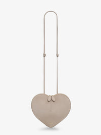 ALAIA Alaia Women Le Coeur Suede And Leather Crossbody Bag