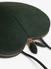 ALAIA Alaia Women Le Coeur Suede Crossbody Bag