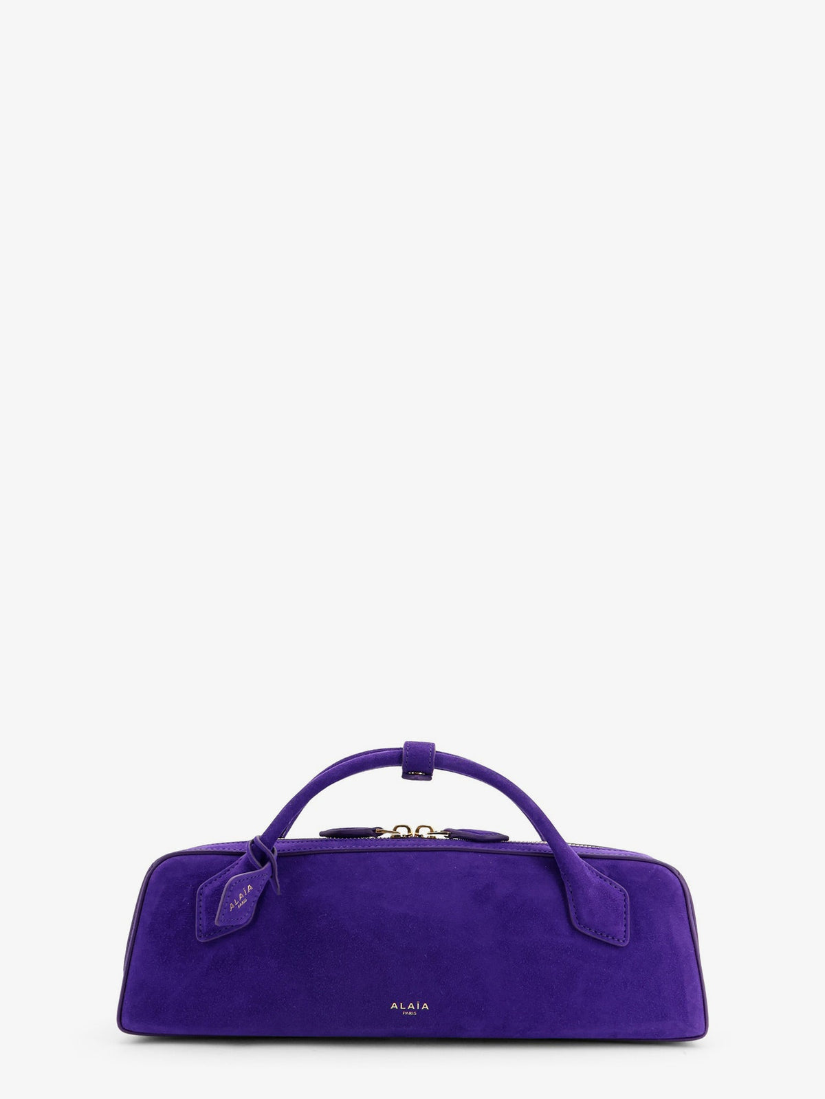 ALAIA Alaia Women Teckel Clutch Suede Handbag
