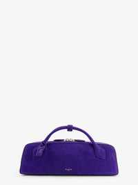 ALAIA Alaia Women Teckel Clutch Suede Handbag