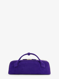 ALAIA Alaia Women Teckel Clutch Suede Handbag