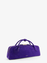 ALAIA Alaia Women Teckel Clutch Suede Handbag