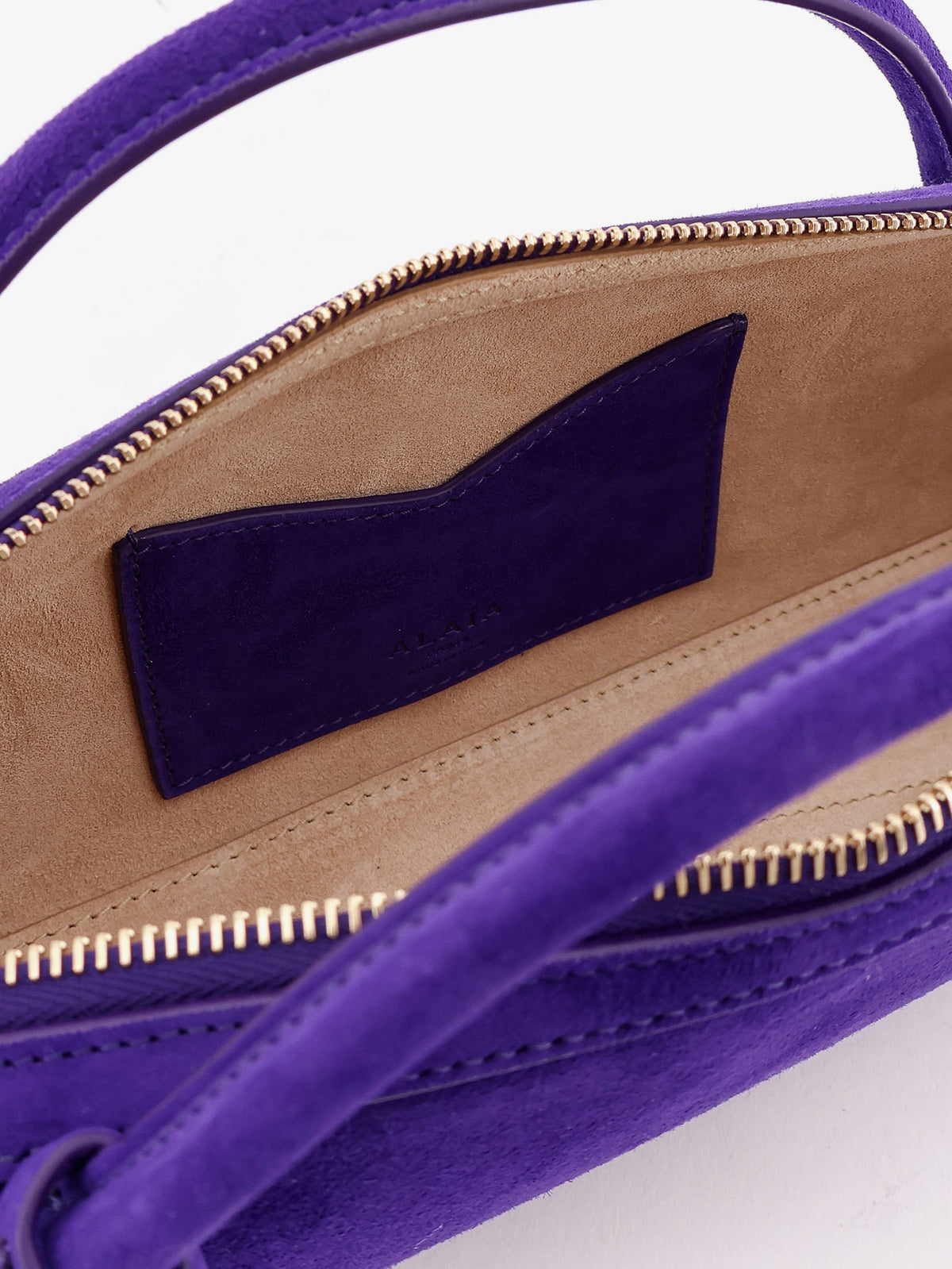ALAIA Alaia Women Teckel Clutch Suede Handbag