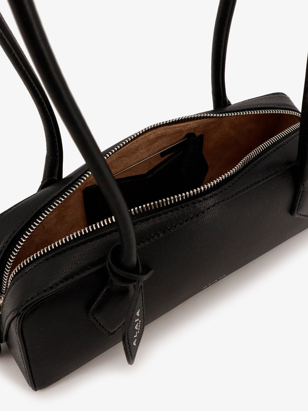 ALAIA Alaia Women Teckel Small Leather Shoulder Bag