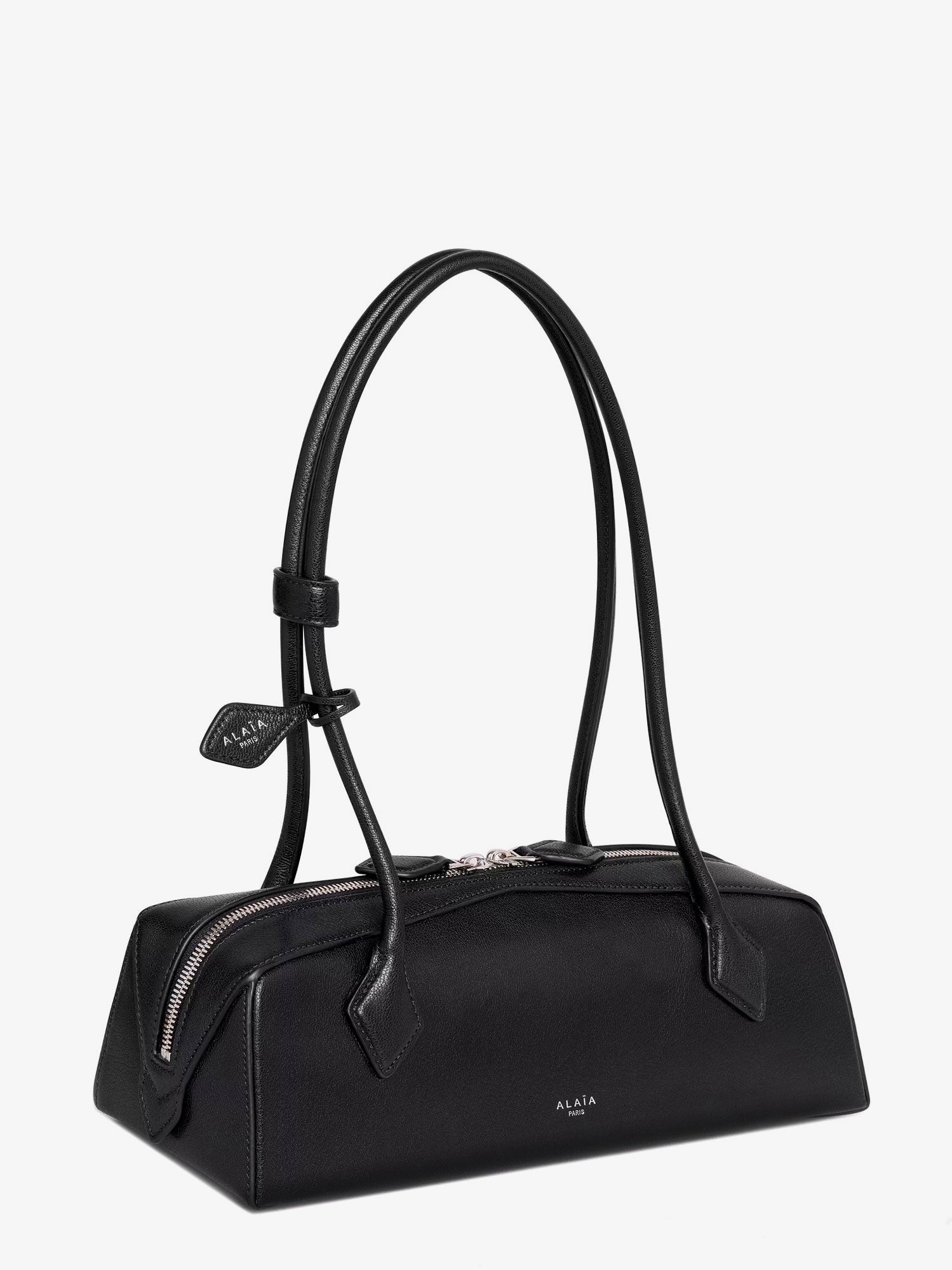 ALAIA Alaia Women Le Teckel Medium Leather Shoulder Bag