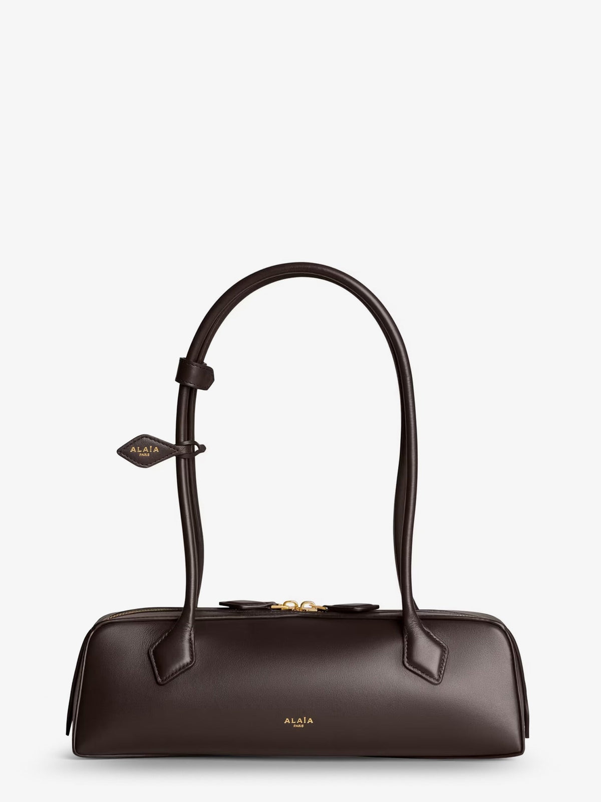 ALAIA Alaia Women Le Teckel Medium Leather Shoulder Bag