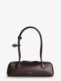 ALAIA Alaia Women Le Teckel Medium Leather Shoulder Bag