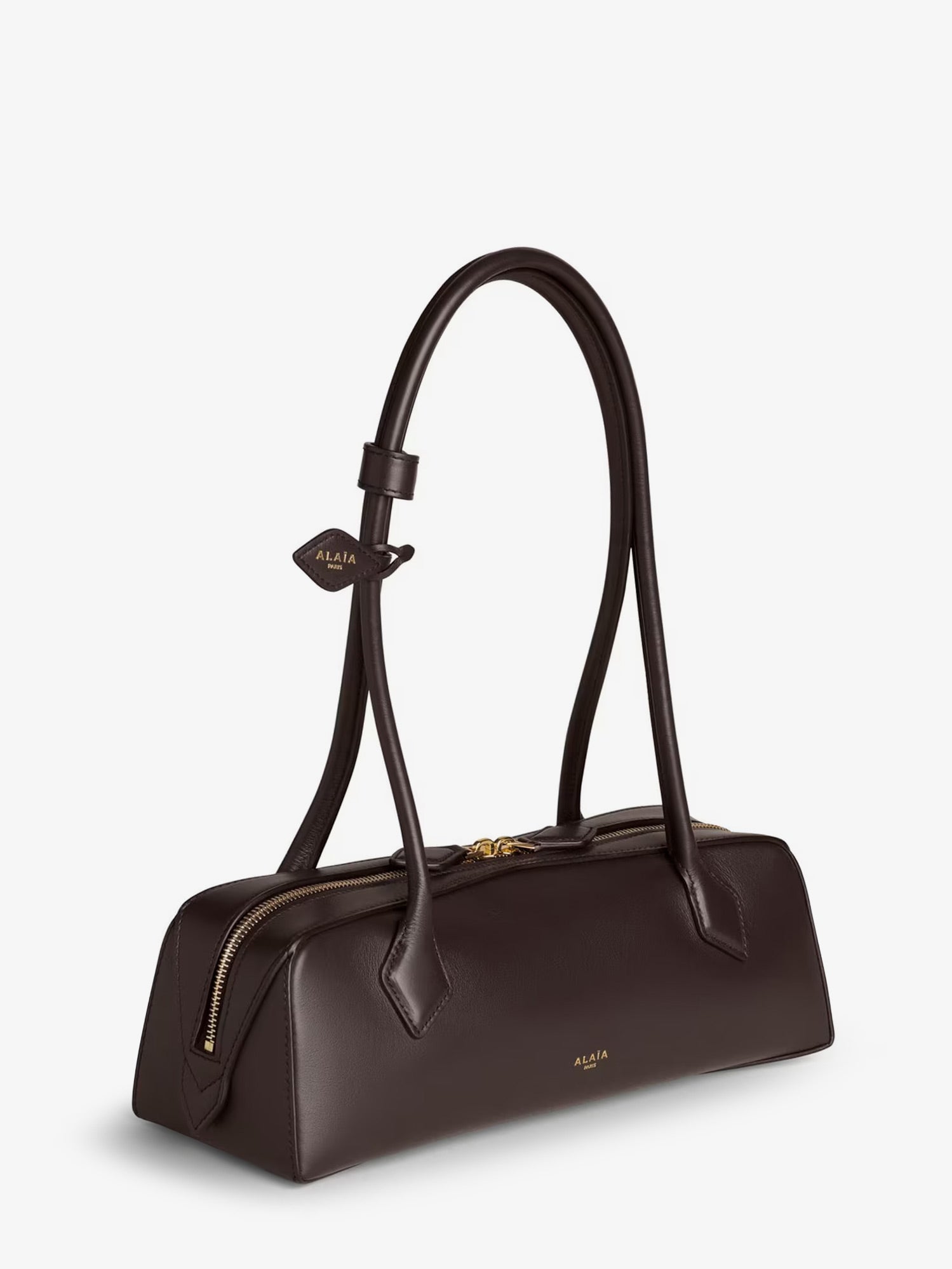 ALAIA Alaia Women Le Teckel Medium Leather Shoulder Bag
