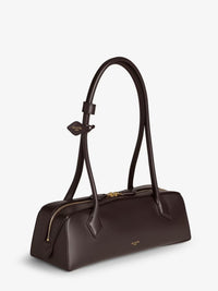 ALAIA Alaia Women Le Teckel Medium Leather Shoulder Bag