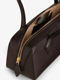 ALAIA Alaia Women Le Teckel Medium Leather Shoulder Bag