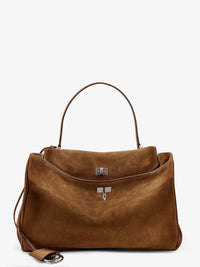 BALENCIAGA Balenciaga Women Rodeo M Suede Shoulder Bag