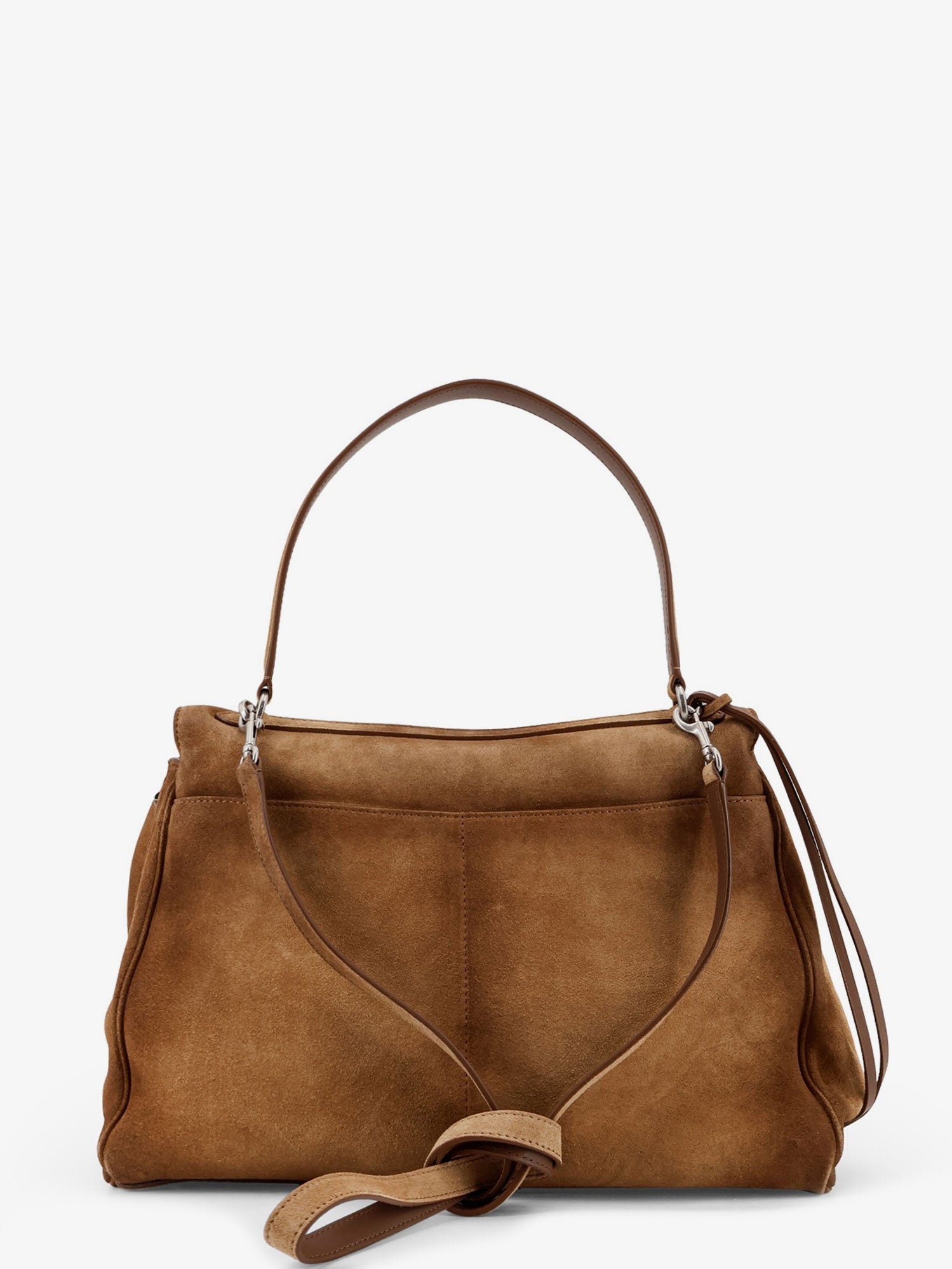 BALENCIAGA Balenciaga Women Rodeo M Suede Shoulder Bag