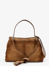 BALENCIAGA Balenciaga Women Rodeo M Suede Shoulder Bag