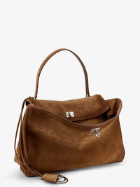 BALENCIAGA Balenciaga Women Rodeo M Suede Shoulder Bag