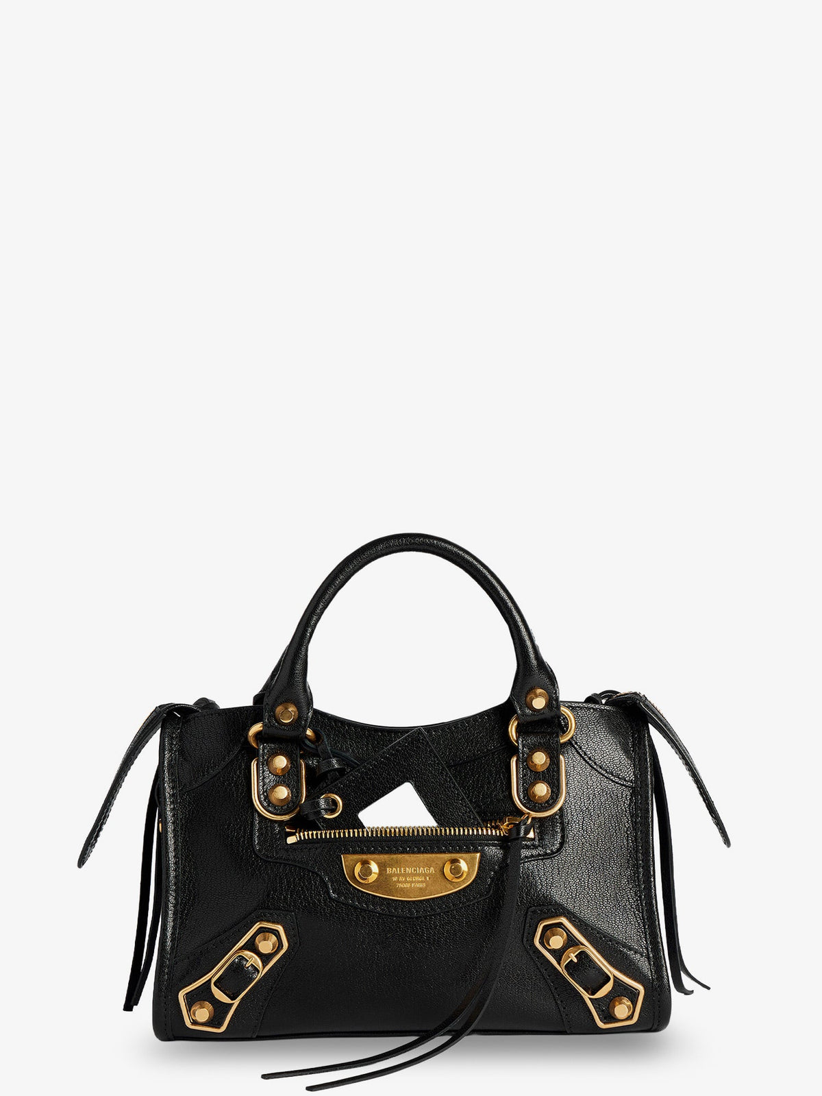 Balenciaga Women Le City Uptown Mini Leather Handbag