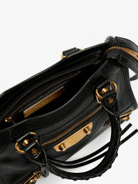 Balenciaga Women Le City Uptown Mini Leather Handbag