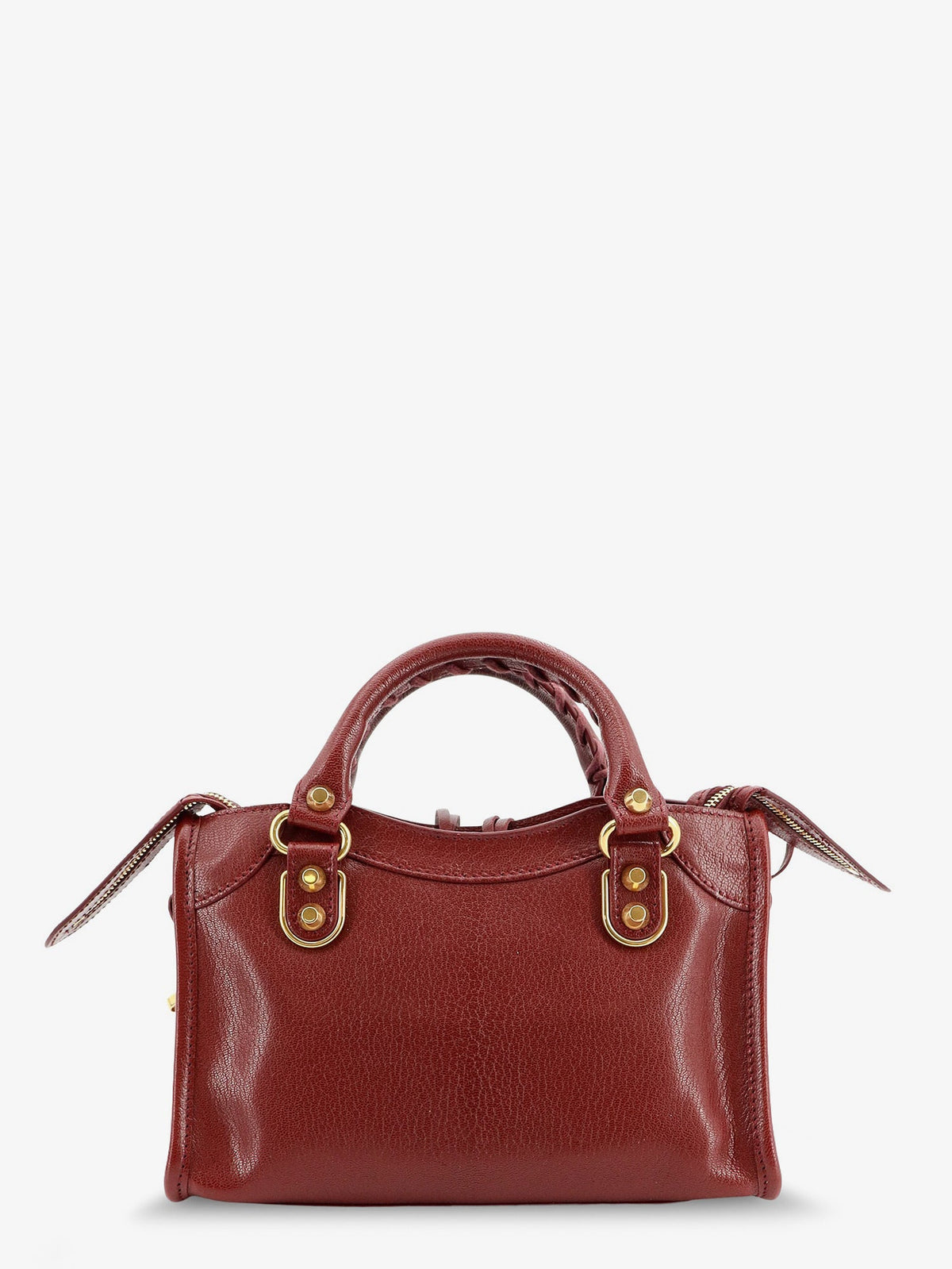 Balenciaga Women Le City Uptown Mini Leather Handbag