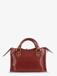 Balenciaga Women Le City Uptown Mini Leather Handbag