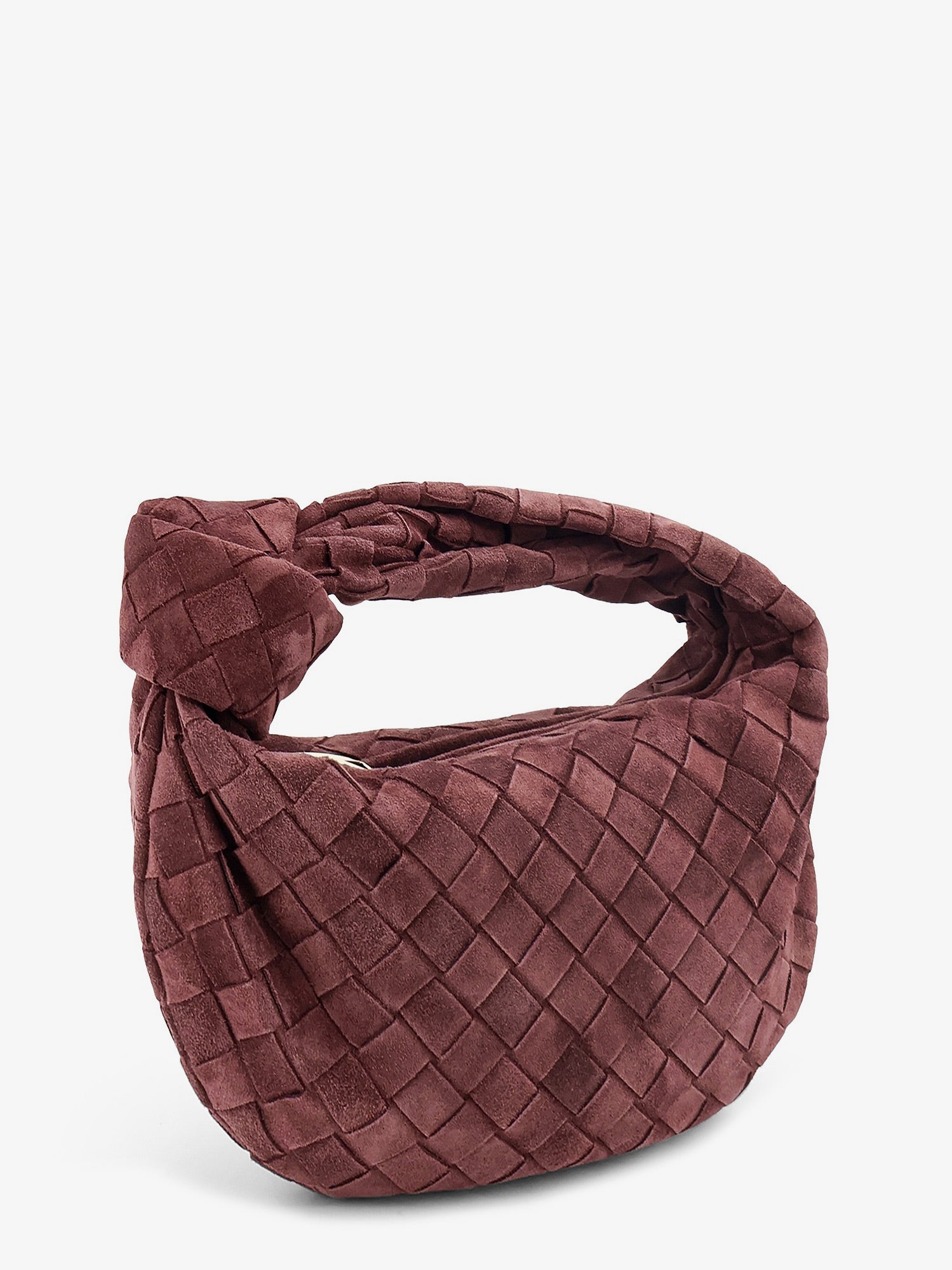 BOTTEGA VENETA Bottega Veneta Women Mini Jodie Intrecciato Suede Handbag