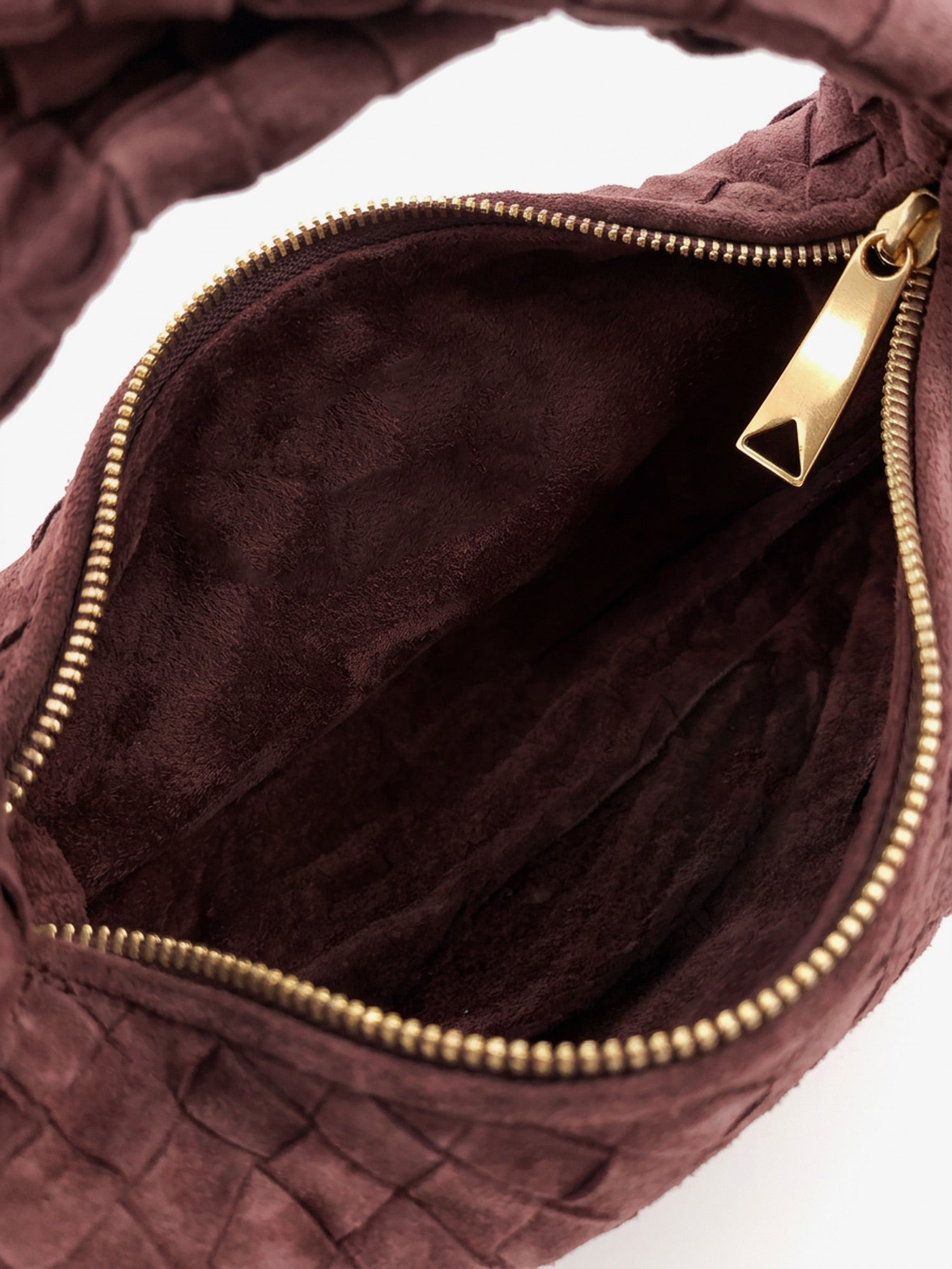BOTTEGA VENETA Bottega Veneta Women Mini Jodie Intrecciato Suede Handbag