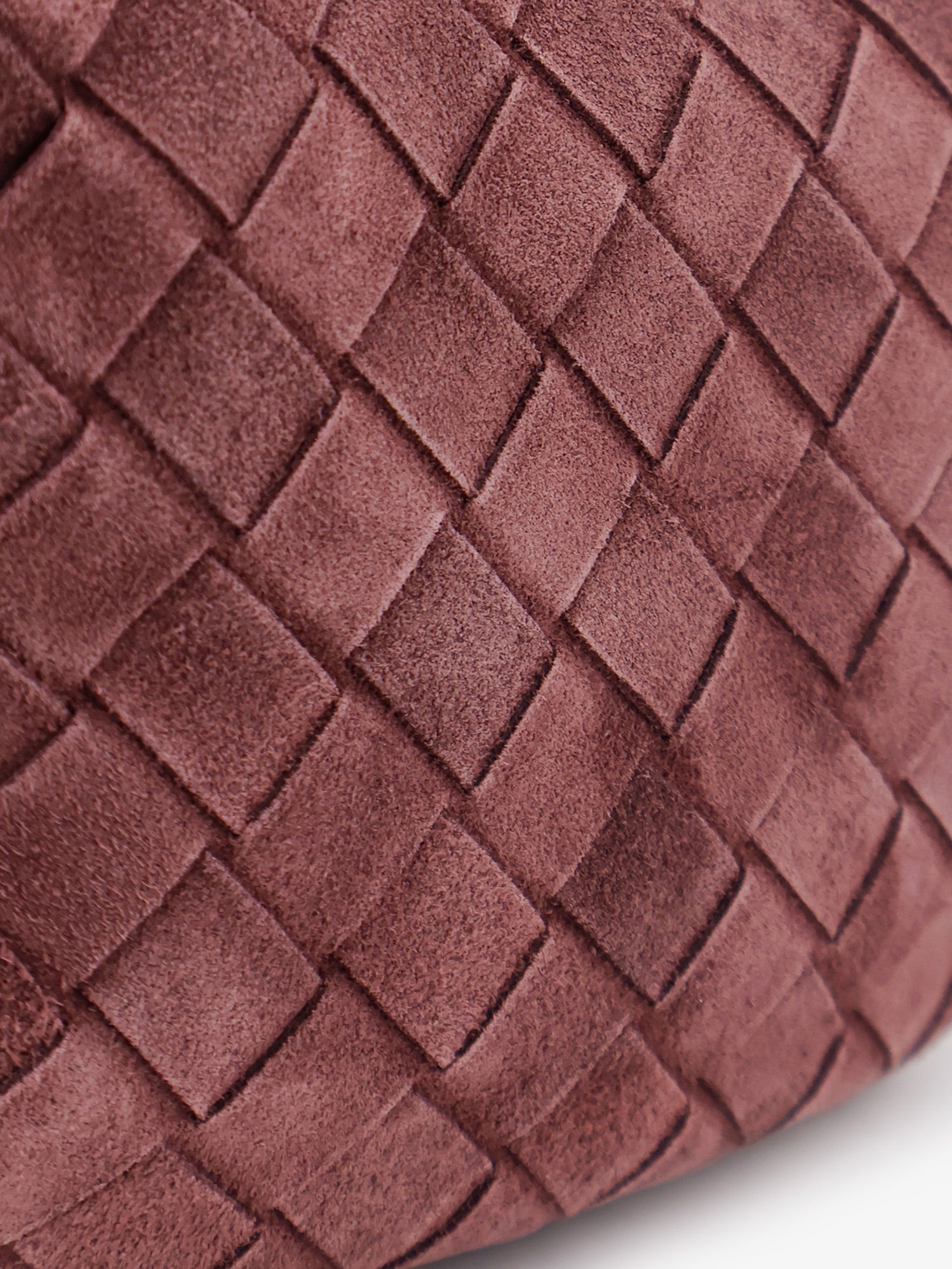 BOTTEGA VENETA Bottega Veneta Women Mini Jodie Intrecciato Suede Handbag