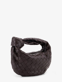 Bottega Veneta Women Mini Jodie Leather Handbag With Intrecciato Motif