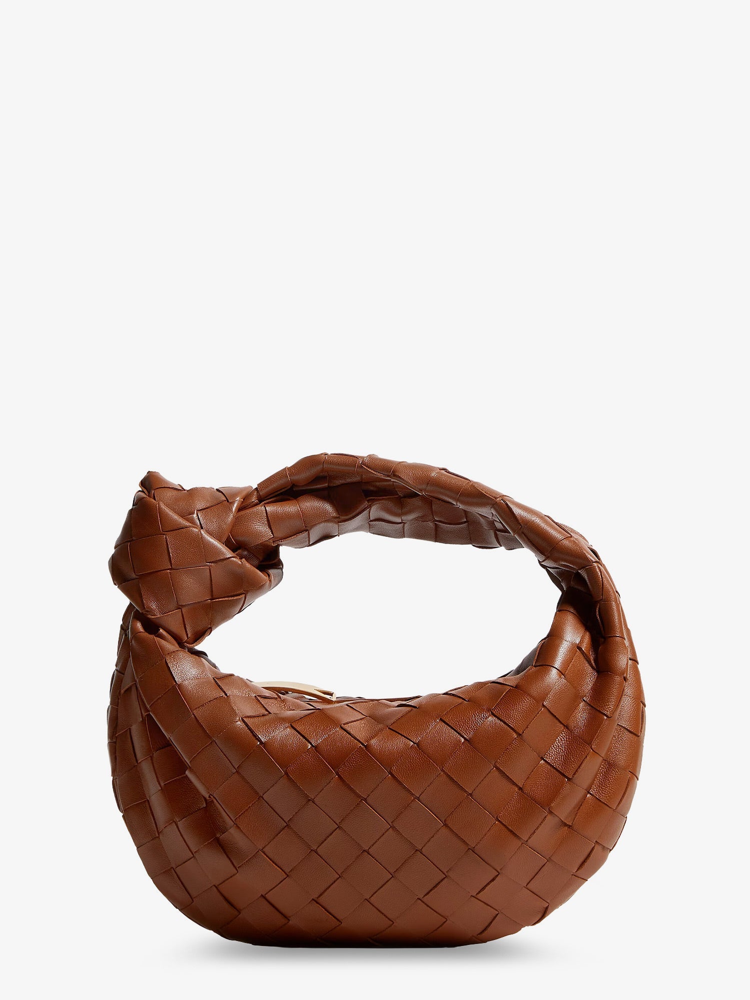 BOTTEGA VENETA Bottega Veneta Women Mini Jodie Leather Handbag With Intrecciato Motif
