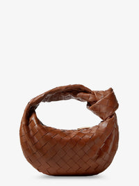 BOTTEGA VENETA Bottega Veneta Women Mini Jodie Leather Handbag With Intrecciato Motif