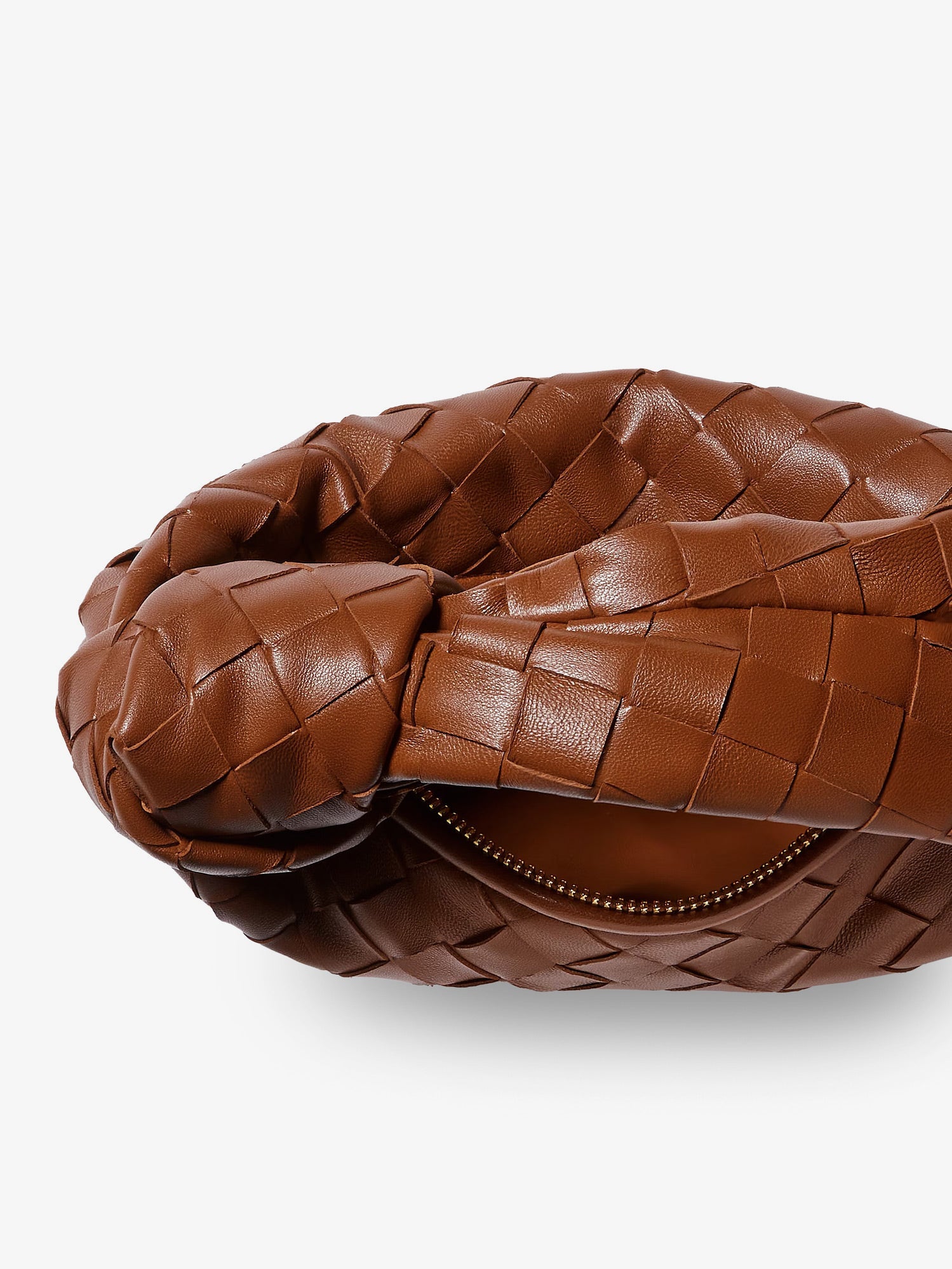 BOTTEGA VENETA Bottega Veneta Women Mini Jodie Leather Handbag With Intrecciato Motif