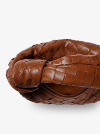 BOTTEGA VENETA Bottega Veneta Women Mini Jodie Leather Handbag With Intrecciato Motif