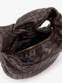BOTTEGA VENETA Bottega Veneta Women Jodie Small Leather Handbag With Intrecciato Motif