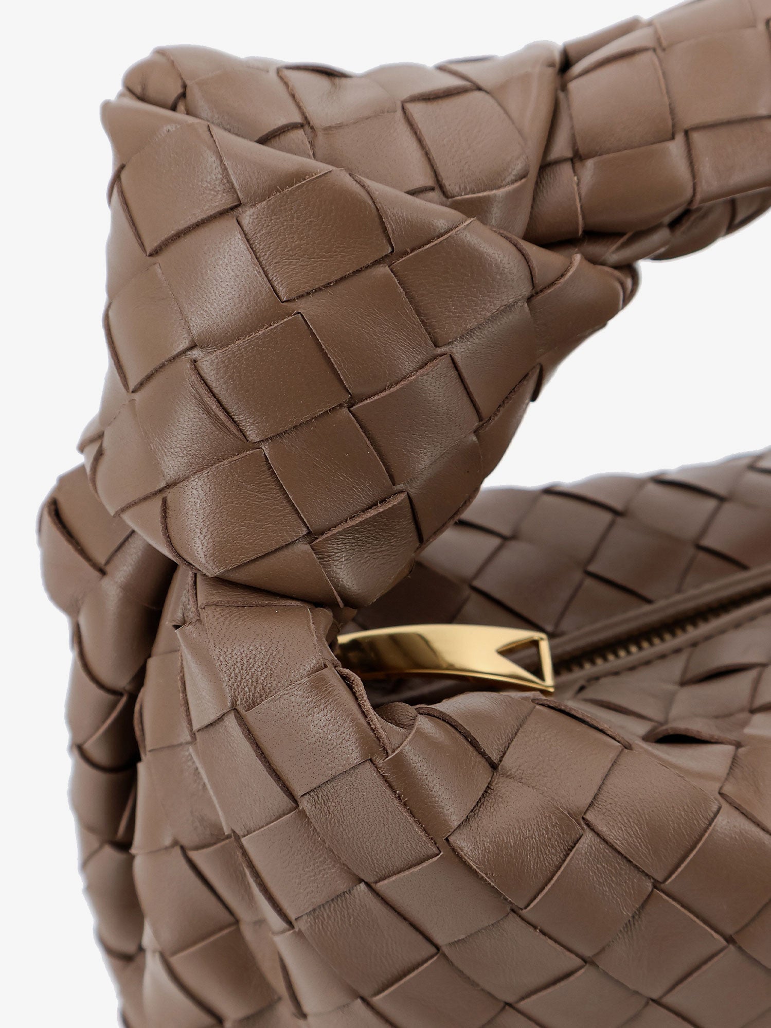 Bottega Veneta Women Jodie Small Leather Handbag With Intrecciato Motif