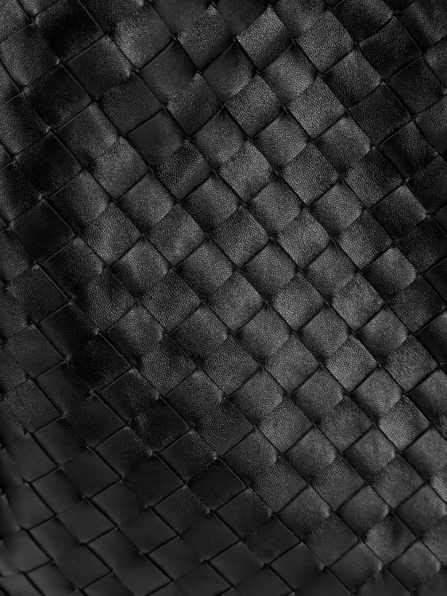 BOTTEGA VENETA Bottega Veneta Women Hop Hobo Leather Shoulder Bag With Intreccio Pattern
