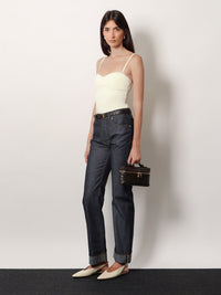 BOTTEGA VENETA Bottega Veneta Women Bang Bang Leather Shoulder Bag With Intrecciato Pattern